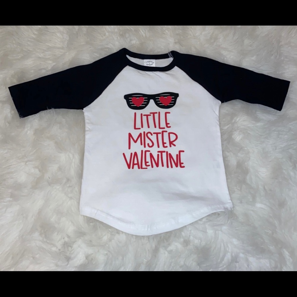 Toddler Valentine’s Day shirt